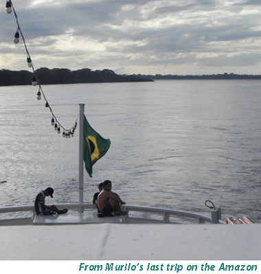 A photo from Murilo's last trip to the Amazon