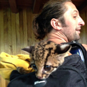 Anton attempts to steal a baby ocelot